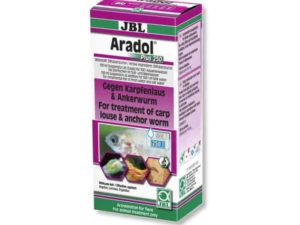 תרופה לטיפול בכנימות קרפיון ותולעים עוגנות ARADOL PLUS 250 JBL