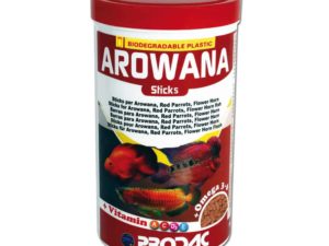 מזון ארואנות, פלאוורים ותוכים 1200 מל- Arowana Sticks-PRODAC