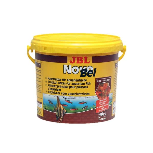 מזון דפים עשיר לדגים טרופיים (דלי) NOVOBEL JBL
