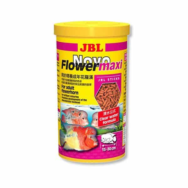 מזון מחזק צבע לציקלידים NOVORIFLOWER MAXI JBL